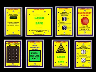 laser interlock system components